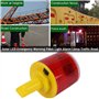 Voyant solaire à LED Voyant lumineux ultra-lumineux Clignotant Strobe Light Construction de route étanche Barricade Circulation 