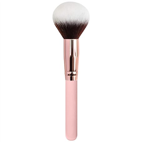 WOLMIK Pinceau de maquillage rond pour fond de teint – Parfait pour mélanger des liquides