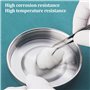 WOLMIK Lot de 2 pinces à épiler courbées en acier inoxydable 16 cm - Antidérapantes - Longues pinces droites et coudées - Pour a