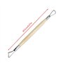 6Pcs Outil Sculpture Argile, Outil de Poterie Sculpture Argile Burin Ensemble De Sculpture Poterie Manche En Bois Kit De Sculptu