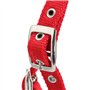 Bridon Cheval, Rouge Réglable Harnais Licol avec Rêne Cheval Mors Coussin Moelleux