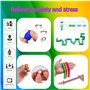 Yetech 26 pcs Fidget Toys, Pack Fidget Pas Cher pour Enfants Adultes, Simple Jouet Anti-Stress avec Anneau Magique Arc-en-Ciel S