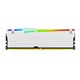 Kingston FURY Beast White RGB XMP 32GB 6000MT/s DDR5 CL40 DIMM Desktop Gaming Memory Single Module - KF560C40BWA-32