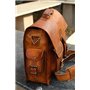 VINTAGE COUTURE Pour homme en cuir véritable vintage sacoche pour ordinateur portable Messenger Sac à bandoulière faite à la mai