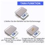 KUBEI Balance de cuisine 1 kg/0,01 g.