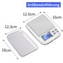 KUBEI Balance de cuisine 1 kg/0,01 g.