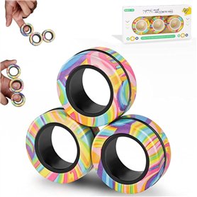 Steemjoey Anneaux Magnétiques Fidget Toy
