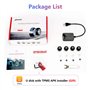 USB TPMS Système de Surveillance de Pression des pneus, Système de Surveillance d'alarme de Pression des pneus pour Lecteur de N