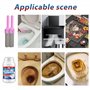 Pierre ponce pour le nettoyage de cuvette de toilettes, bâton à récurer pour enlever les anneaux d'eau dure, l'accumulation de c