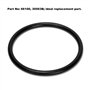 Lot de 4 courroies rondes en caoutchouc pour aspirateur (circonférence 330 mm, épaisseur 7 mm) 66100/30563B compatible avec aspi