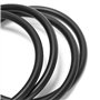 Lot de 4 courroies rondes en caoutchouc pour aspirateur (circonférence 330 mm, épaisseur 7 mm) 66100/30563B compatible avec aspi
