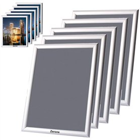 Lot de 5 cadres à clipser pour affiches