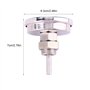 Aramox Thermomètre pour Fumeur Thermomètre pour Barbecue Grille/pour Fumeur / 0 ° C-120 ° C (32 ° F-248 ° F) en Acier Inoxydable