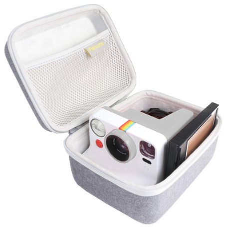 Flaxune Étui de rangement rigide pour appareil photo instantané Polaroid Originals Now I-Type
