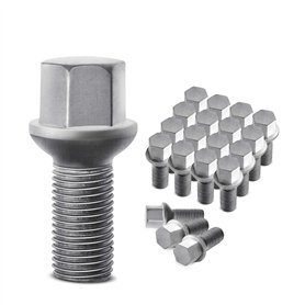 Frankberg Lot de 20 boulons de roue compatibles avec A