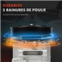 Frankberg Compresseur Climatisation avec attelage Compatible avec Meg.ane III Grandtour KZ0/1 Meg.ane III Hatchback B3 BZ0/1 Scé