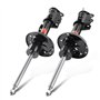 Frankberg Lot de 2 amortisseurs avant compatibles avec Nemo Kasten AA 1,2L 1,4L 2008-Aujourd'hui Fiorino MPV 225 1,2L 1,4L 2007-