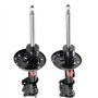 Frankberg Lot de 2 amortisseurs avant compatibles avec Nemo Kasten AA 1,2L 1,4L 2008-Aujourd'hui Fiorino MPV 225 1,2L 1,4L 2007-