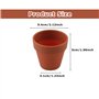 JDCMEI 20 Pièces Pots de Fleurs, 5cm Pot Plante en Plastique Fleur Interieur Pot Plastique Plante Mini Pots de Plante avec Trou 