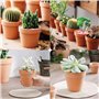 JDCMEI 20 Pièces Pots de Fleurs, 5cm Pot Plante en Plastique Fleur Interieur Pot Plastique Plante Mini Pots de Plante avec Trou 