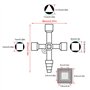 Clé Multifonctionnelle 4 Voies Pratique