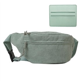 SMTelegance Sac banane en velours côtelé