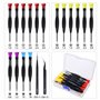 FIXITOK Set Tournevis, 18 pièces Jeu de Tournevis Magnétiques Électricien Tournevis Torx Cruciformes Plats Tournevis Pentalobe H
