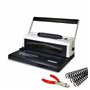 Perforatrice et relieuse S25A - Avec insert de bobine électrique - Reliure professionnelle des présentations et documents - Boît