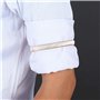 LYSHOOCE 3 Paires Élastique De Manche Metalique,Brassards Chemise Antidérapants Ultra-Elastiques,Bracelets Métal Élastique Durab
