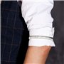 LYSHOOCE 3 Paires Élastique De Manche Metalique,Brassards Chemise Antidérapants Ultra-Elastiques,Bracelets Métal Élastique Durab