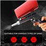 Pistolet de sablage portable 90 psi pour enlever la peinture, les taches, la rouille et nettoyer les surfaces
