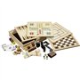 Philos Wooden Game Compendium - 30cm - 8 in 1 Board Game - Chess