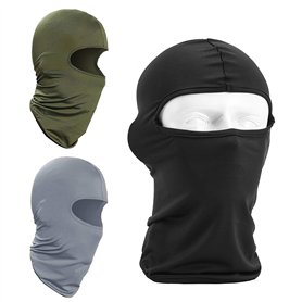 YAVO-EU 3 Cagoule Masque Moto Unisexe Visage Balaclava Sport Protection pour Ski Cyclisme Moto randonnée Camping Anti-poussière