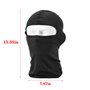 YAVO-EU 3 Cagoule Masque Moto Unisexe Visage Balaclava Sport Protection pour Ski Cyclisme Moto randonnée Camping Anti-poussière 