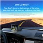 Compteur de vitesse digital OBD Smart avec alarme de survitesse