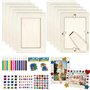 LUZIYUN 10 Pcs Cadres Photo en Bois 20x14.8cm