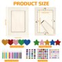 Cadre DIY Vierge avec Autocollants Strass