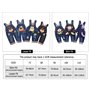 DEBAIJIA Salopette Jeans Bébé Garçons Filles Modèle Animal Enfant Noir Denim Pantalon Doux avec Bretelles Cartoon Sourire Raton 