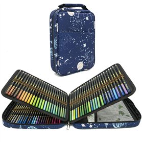QUER 120 Crayons Aquarellables professionnels pour adultes et enfants