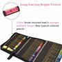 ZZONEART 96PCS Professionnel Crayons de Dessin et Couleur - Kit de Croquis Avec Charbon, Graphite et Accessoires - Idéal Pour Ad