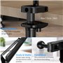 Bewahly Support Tablette Bras Articulé, Col de Cygne Support Téléphone, Maison Réglable Support Smartphone pour Lit, Universel P