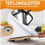 MUUKAIII Planche Coulissante pour Thermomix TM6 & TM5, Planche à glisser pour Thermomix TM6 TM5, Planche à roulettes en Bois de 