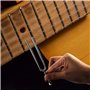 Diapason A440, 4 Pièce diapason en acier inoxydable, accessoires accordeur guitare pour violon Standard A 440 Hz compatibles ave