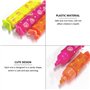 NYGGTYK Lot de 24 surligneurs en forme de bonbon - Multicolore - Large et rond - Fournitures scolaires - Cadeau pour enfants