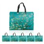 DHSBGWSX Lot de 6 Sacs à Provisions Réutilisables à Fleurs - Imperméables