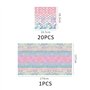 serviettes en papier imprimées