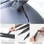 Pavlleen 27 Pièces Kit de Films adhésifs pour vitres Auto de Teinte,Covering Outils Teinté pour Fenêtre de Voiture,Kit de Raclet