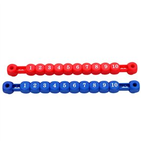 Smosyo Lot de 2 compteurs de baby-foot pour table de baby-foot standard - Marqueur de points pour Air Hockey Shuffleboard - Pièc