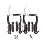 CYSKY Paire de Freins pour VTT 1 Paire de Freins en V Avant arrière pour la Plupart des vélos