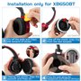 Geekria QuickFit Cuir protéiné Oreillettes de Remplacement pour Sony MDRXB450, XB450AP, XB550AP, XB650BT WHXB700 Casque Coussine